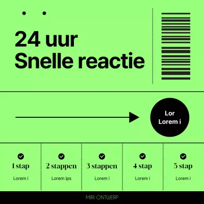 Promoot offerteaanvragen met de groen-zwarte trend