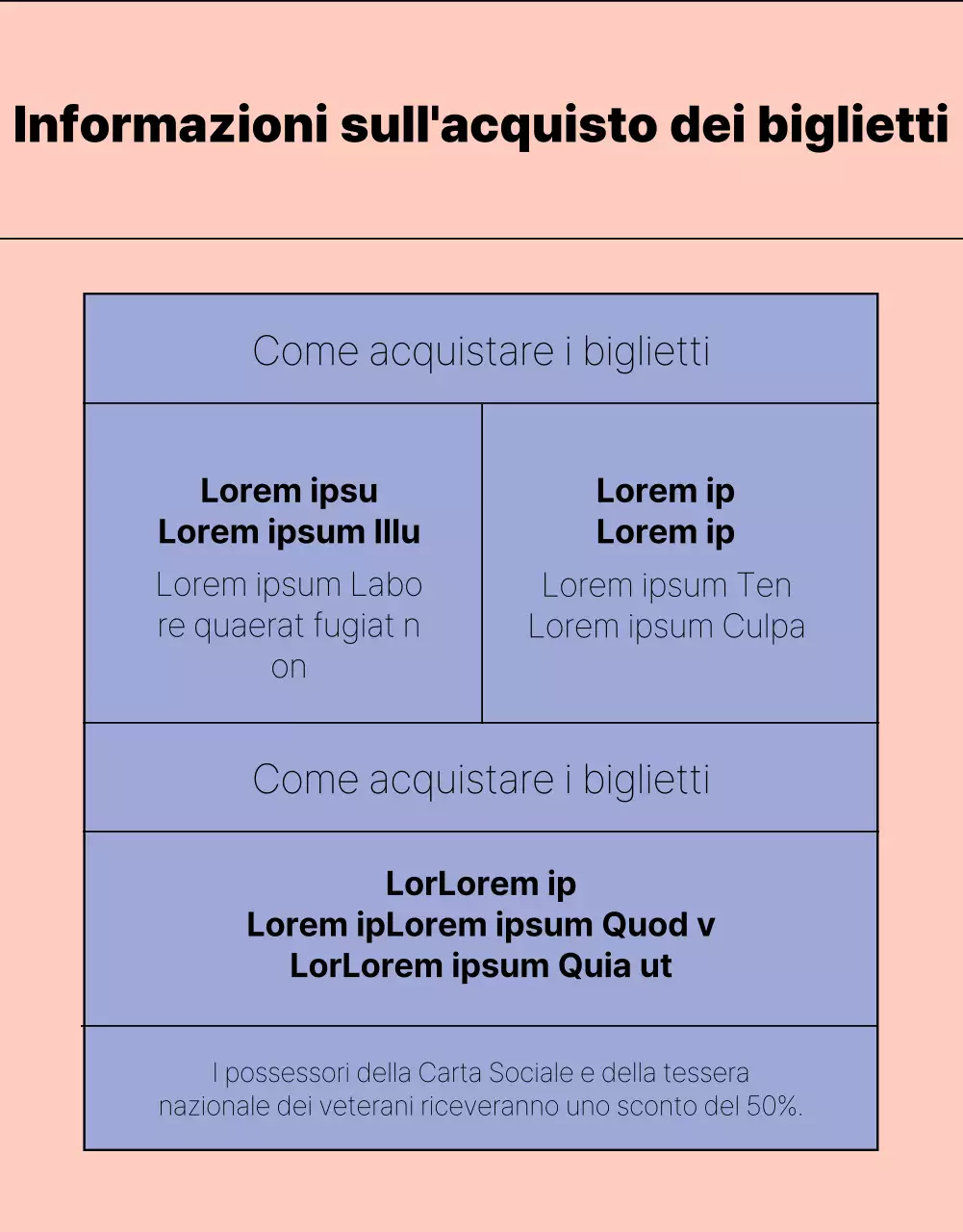 Informazioni semplici sul programma di spettacoli color malva e rosa