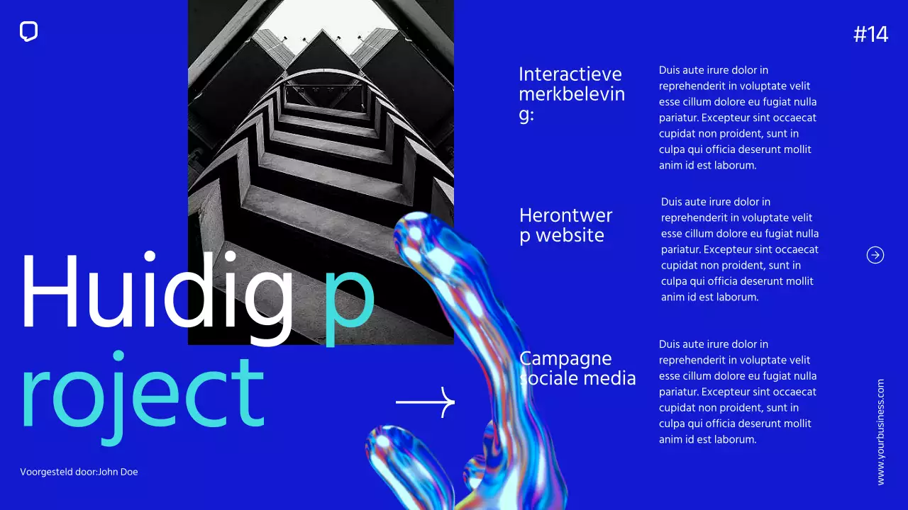 Blue Minimal Eenvoudig Bedrijfsprofiel Introductie van het bedrijf