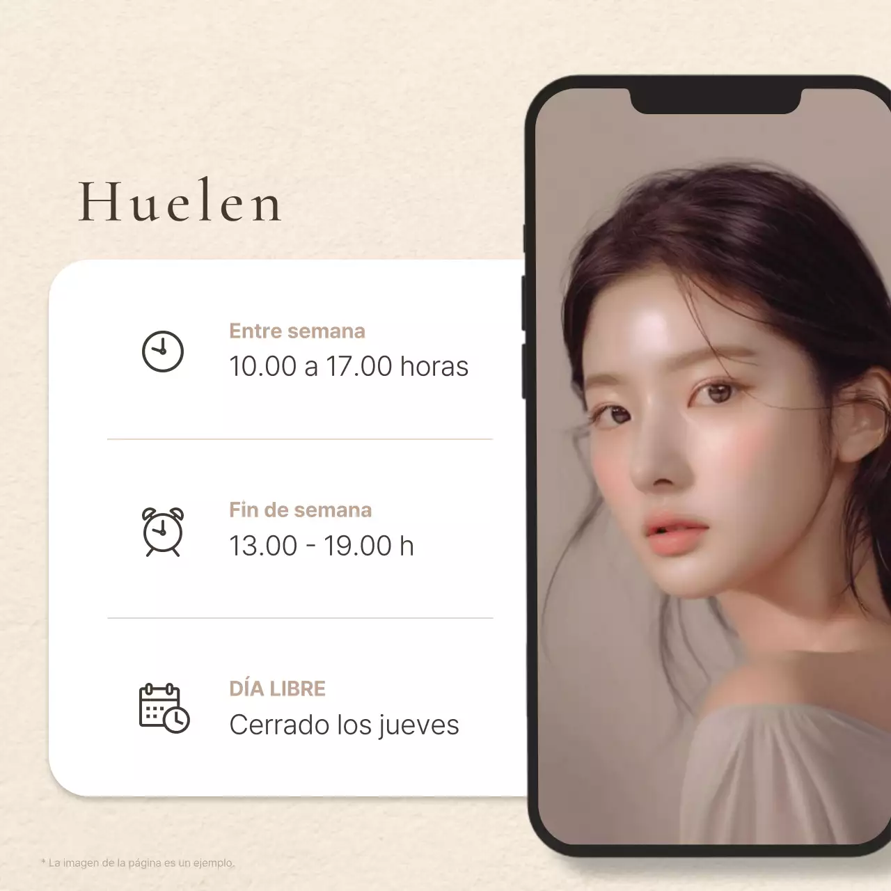 Promueva la belleza moderna de las pestañas en marrones y beiges