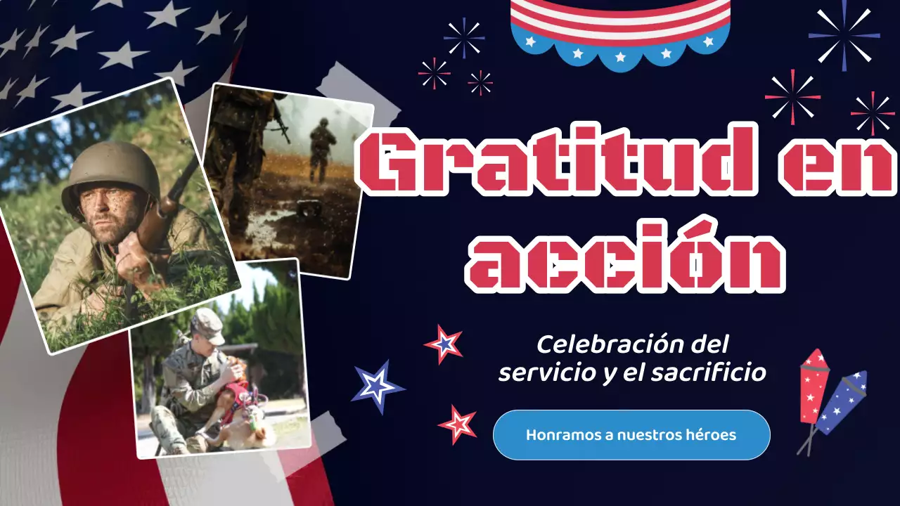 Vídeo en miniatura del moderno Memorial Day azul marino