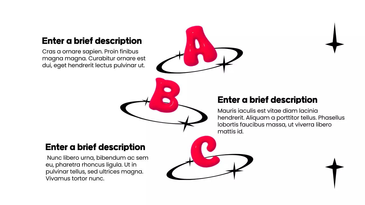 Red Playful Typography Presentation