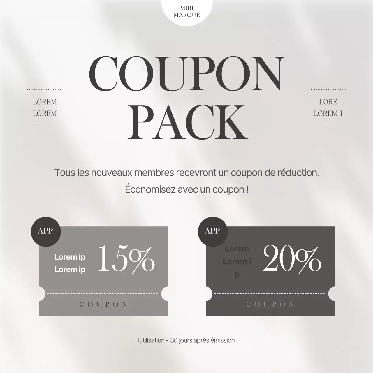 Brand un bol simple en ivoire