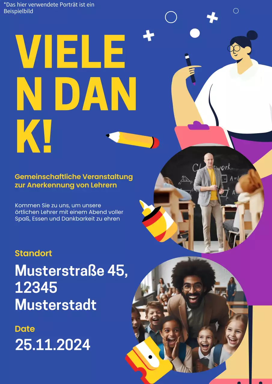 Förderung von Veranstaltungen zum Tag des Lehrers