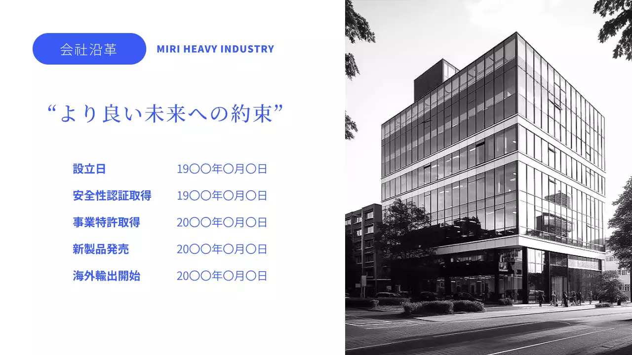 青 シンプル 技術 プレゼンテーション