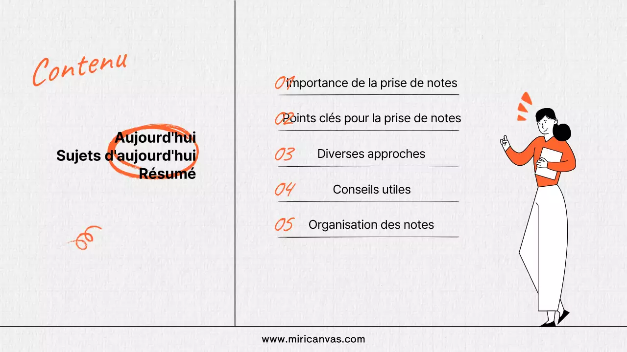 Utilisation d'éléments d'écriture kitsch en orange et noir