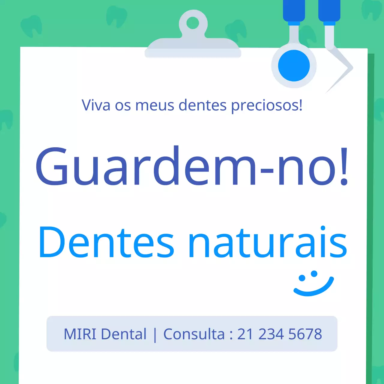 Um anúncio dentário giro e com sabor a menta