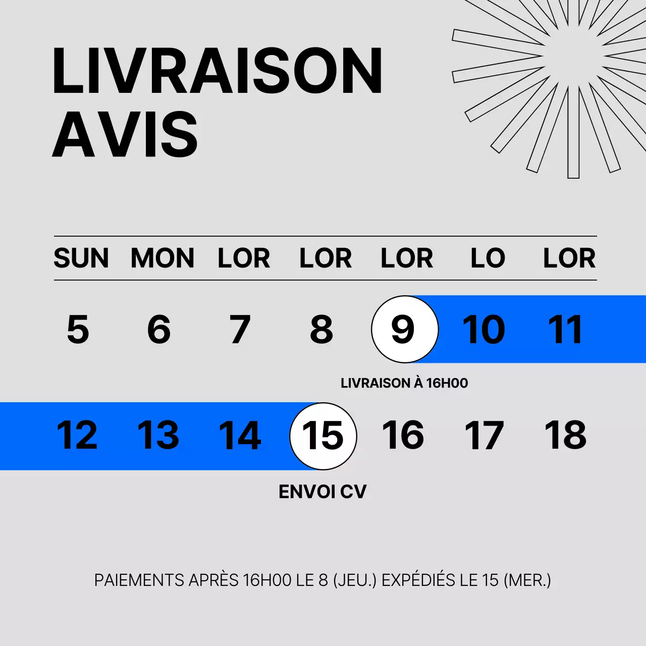 Un abécédaire de l'image de marque très tendance, en bleu et noir