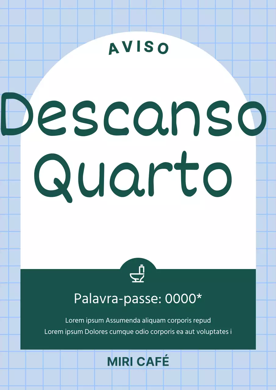 Sobre o Blue and Green Simple Cafe