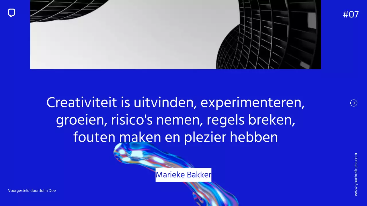 Blue Minimal Eenvoudig Bedrijfsprofiel Introductie van het bedrijf
