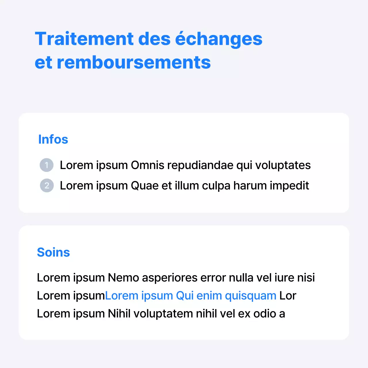 Un guide simple pour la CS en bleu et bleu marine