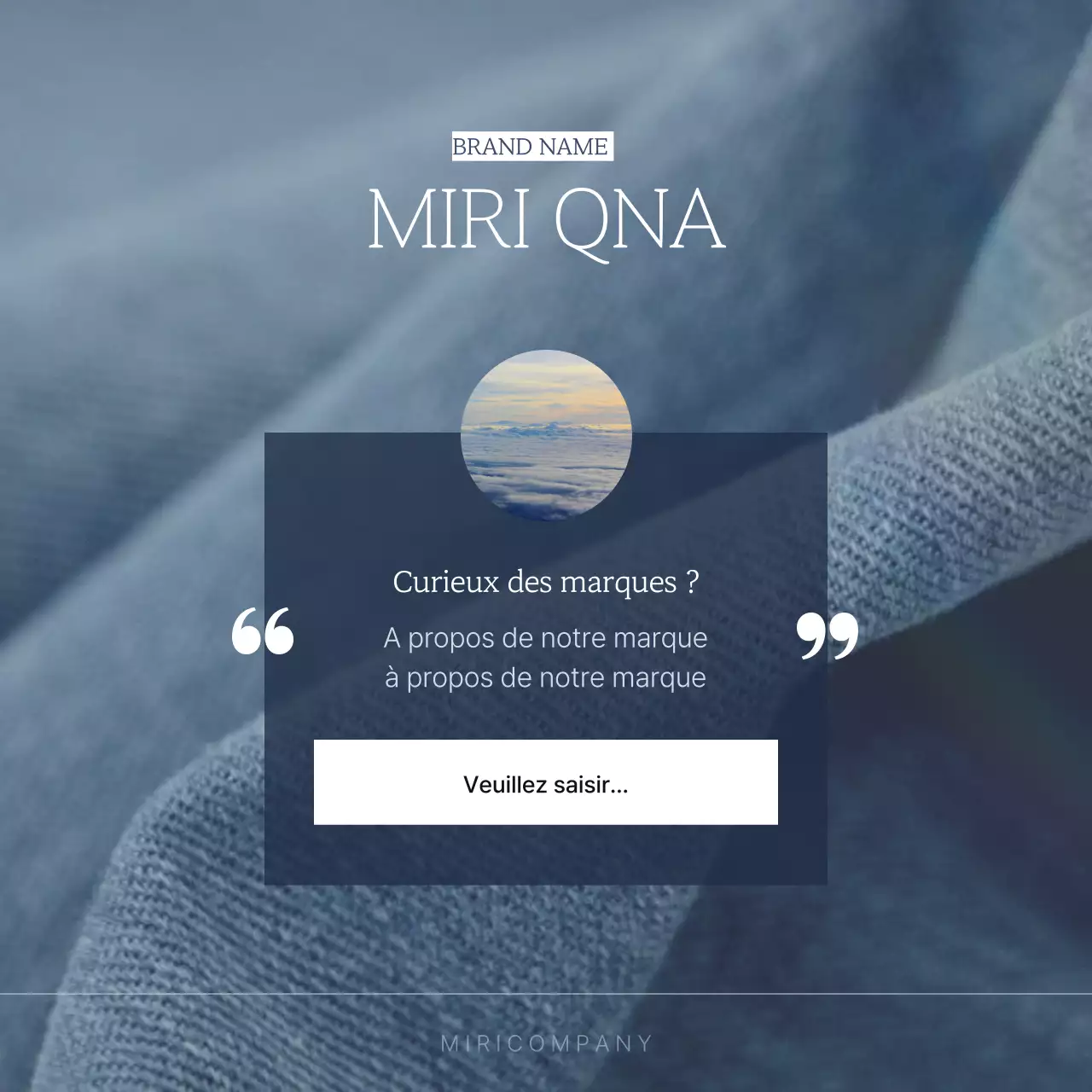 Promouvoir votre marque de mode avec un jean vintage bleu marine