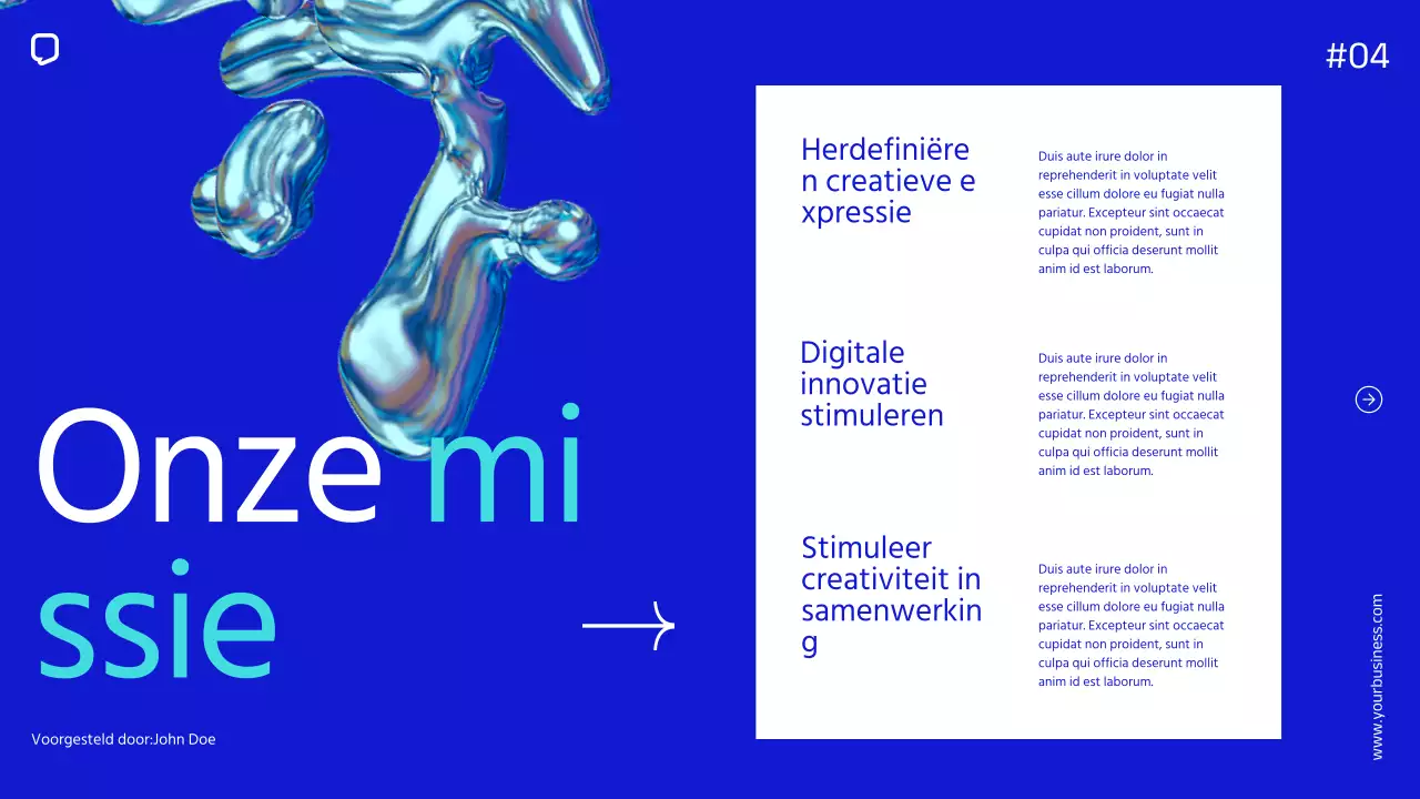 Blue Minimal Eenvoudig Bedrijfsprofiel Introductie van het bedrijf