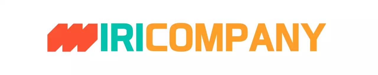 여러 컬러를 사용한 컬러풀한 기업 로고