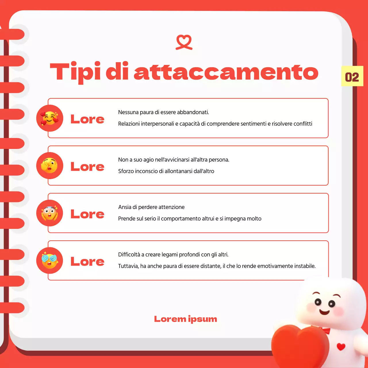 Il simpatico test della personalità romantica di Red and Yellow