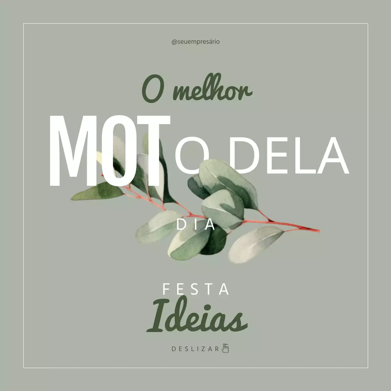 Ideias simples e ecológicas para a celebração do Dia da Mãe Advestisement