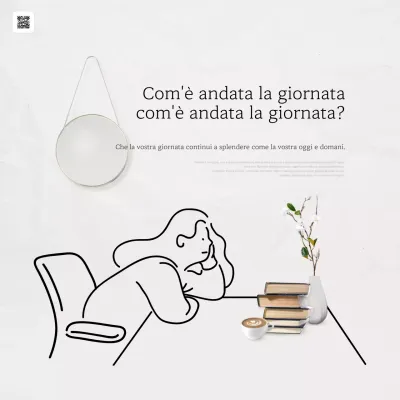 Messaggi sentimentali di tendenza in avorio e nero