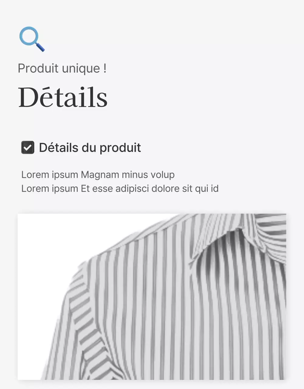 Une publicité pour un centre commercial de mode avec des emojis stylisés simples, blancs et gris.