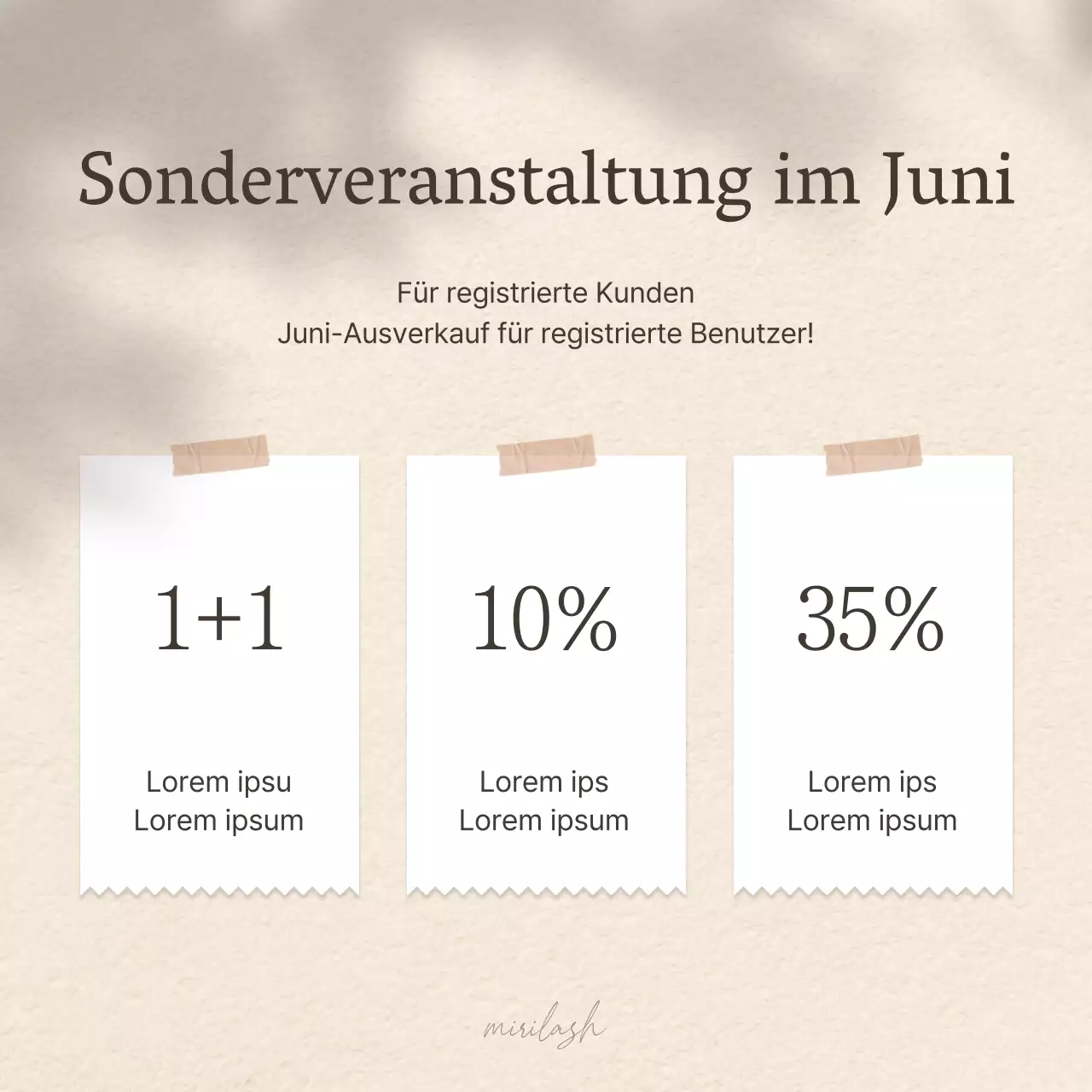 Schlichte Schönheit in Braun und Beige Veranstaltungshinweise