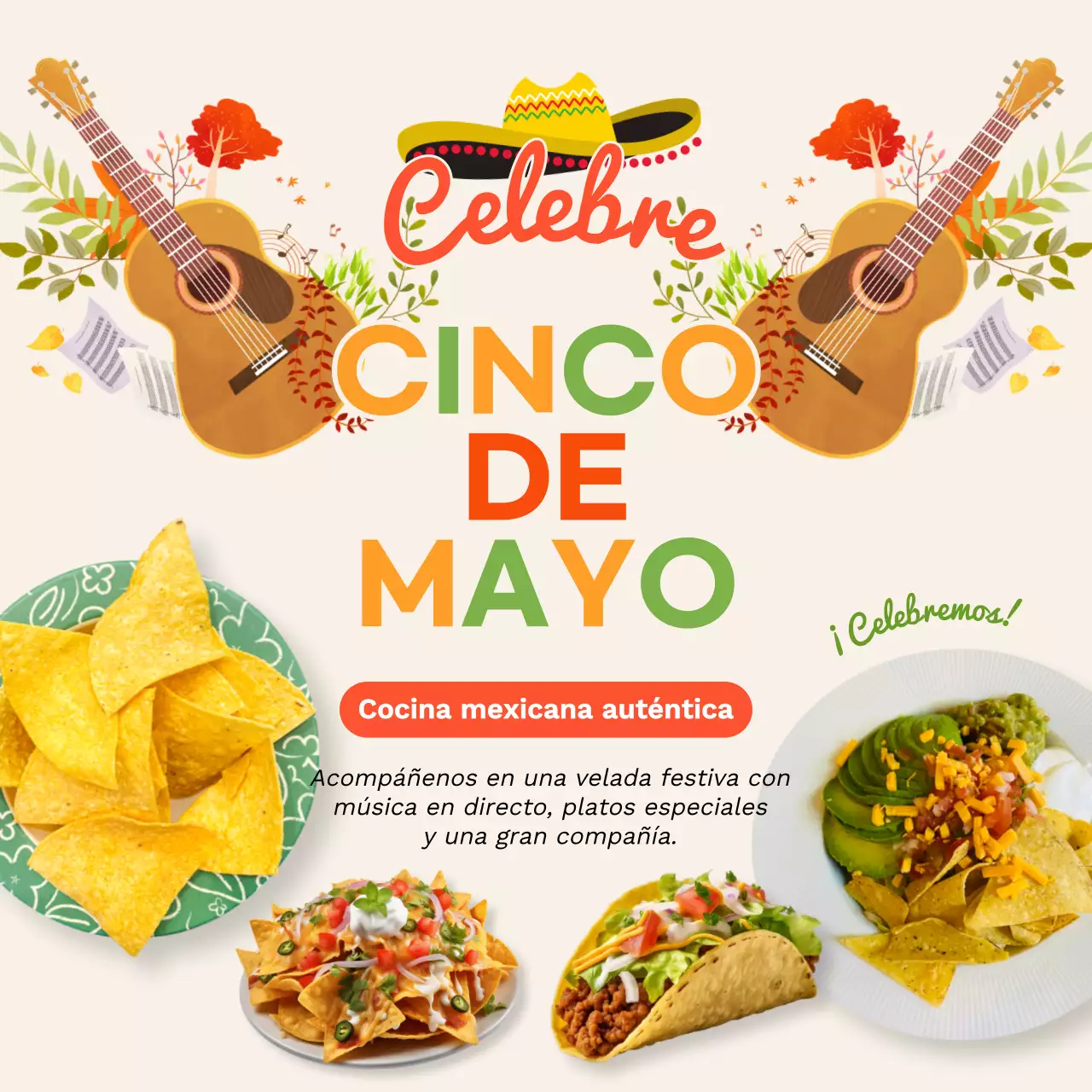 Promoción Cinco de Mayo de Orange Trend