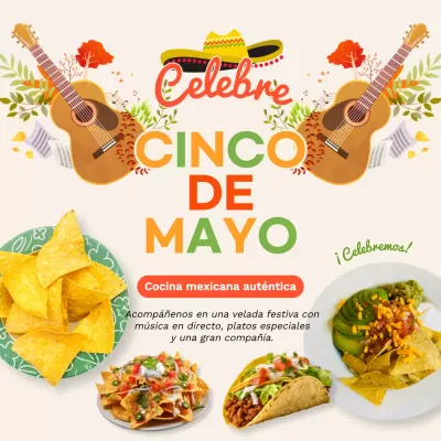 Promoción Cinco de Mayo de Orange Trend