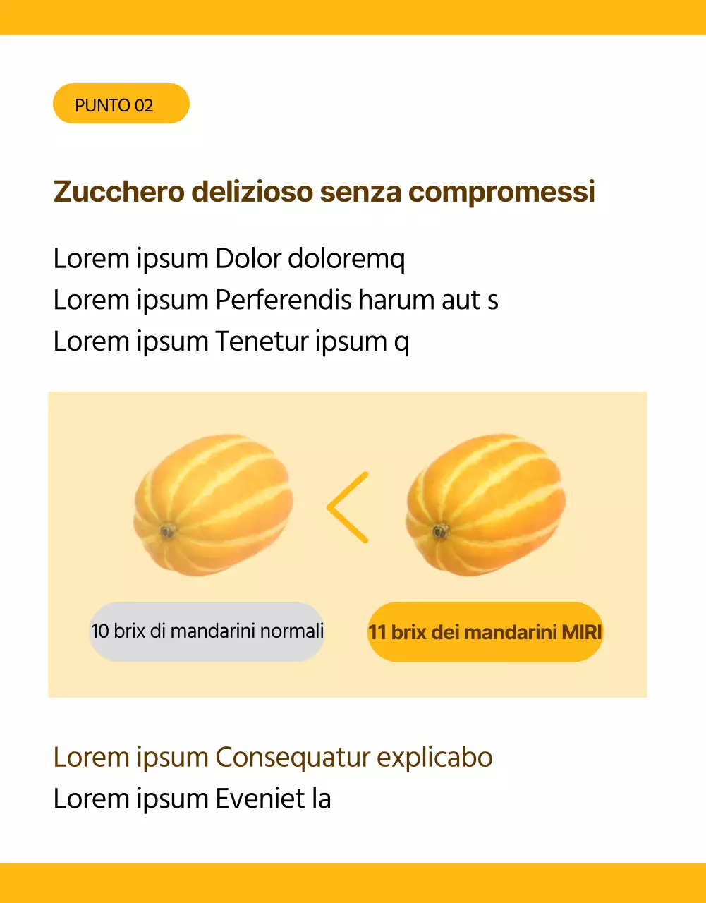 Promozione semplice del melone giallo