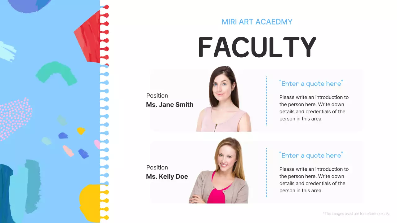 Colorful Creative Art Course Invitation Presentation