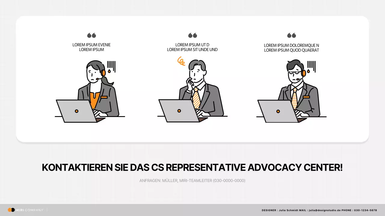 Einfaches CS-Jobhandbuch Training in Orange und Schwarz