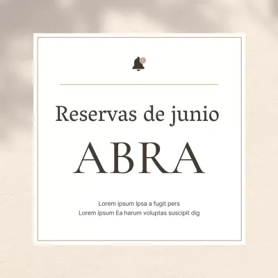 Promueva sencillos recordatorios de citas de belleza en marrones y beiges