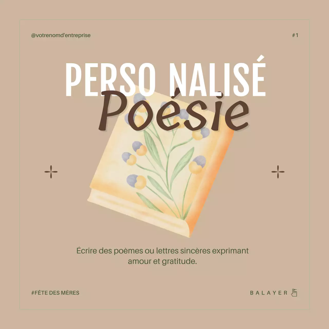 Idées simples et écologiques pour célébrer la fête des mères Advestisement