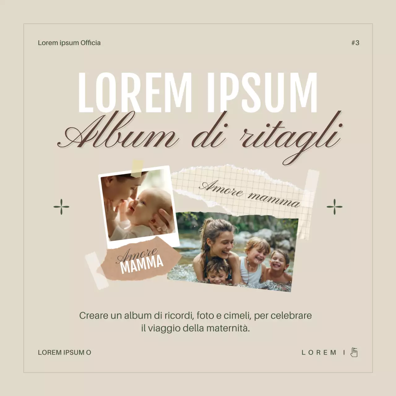 Idee di celebrazione per la festa della mamma verdi e semplici, semplici e minimali