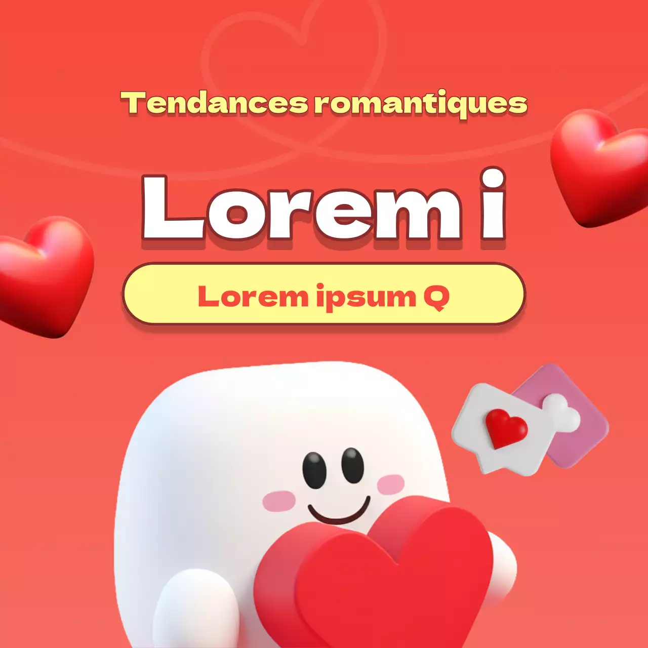 L'adorable petit test de personnalité romantique de Red and Yellow