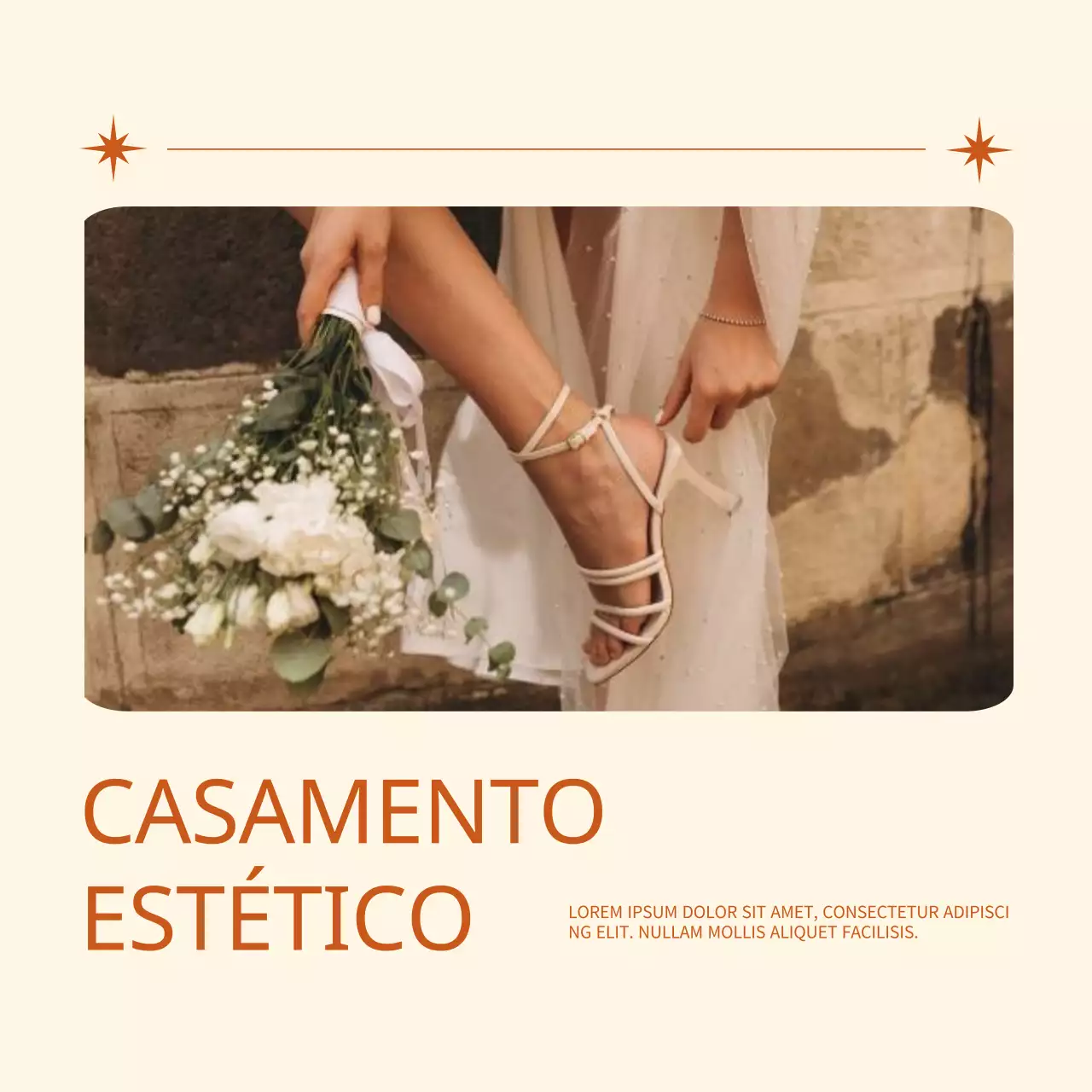 Negócio de casamento elegante em marfim