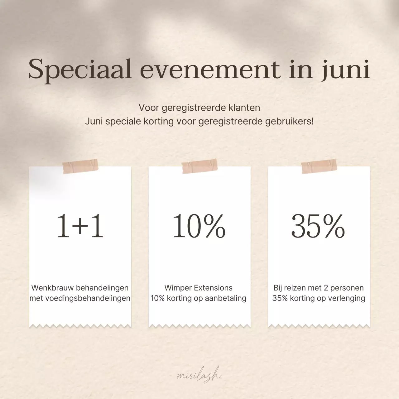 Eenvoudige schoonheid in bruin en beige