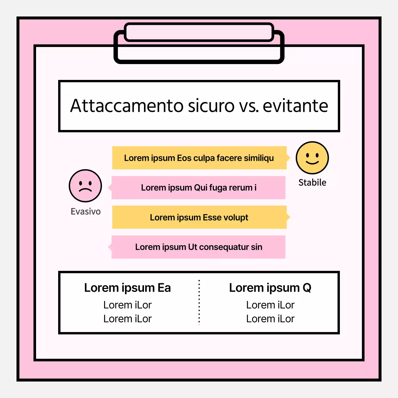 Semplici informazioni di consulenza psicologica in rosa