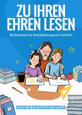 Poster zur Bildung auf Augenhöhe