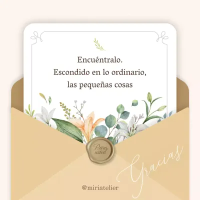 Citas clásicas en poste marfil y beige