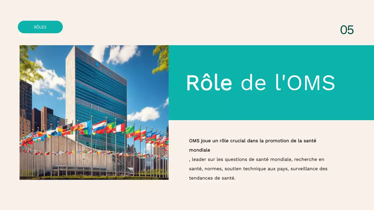 Campagne de la Journée mondiale de la santé "Ivory and Green Simple