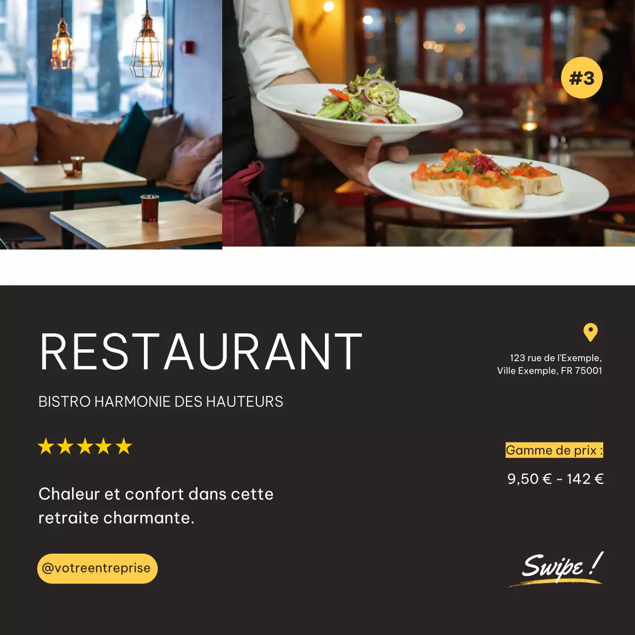 Guide des lieux de restauration recommandés par Black Modern pour les célébrations de la fête des mères