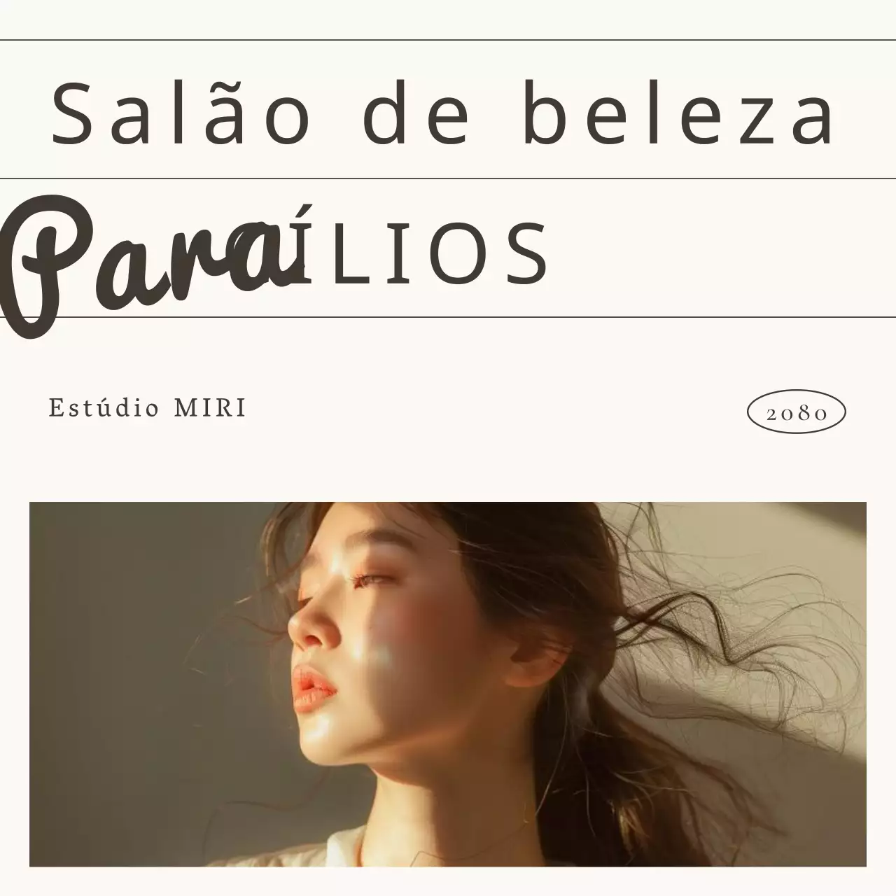 Promover a beleza moderna das pestanas em castanhos e beges