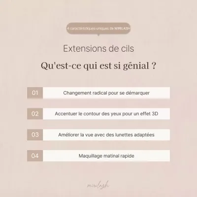 Conseils de beauté pour des extensions de cils simples en brun et beige