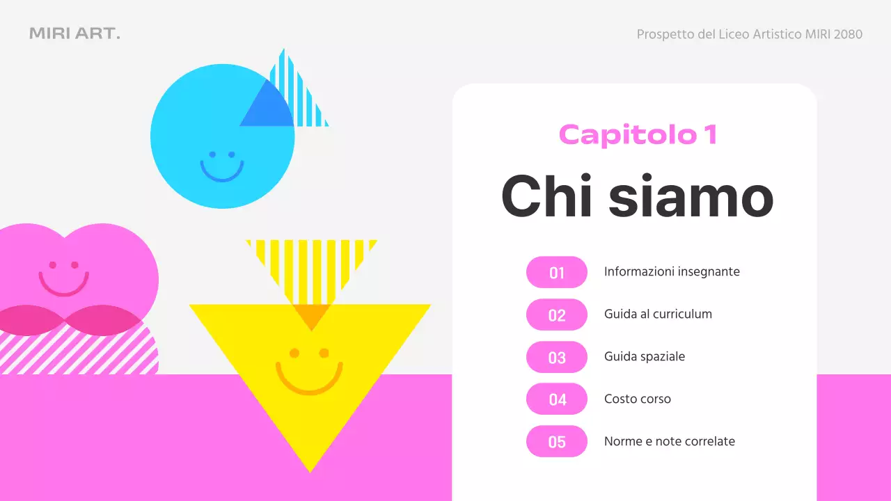 Vi presentiamo la scuola d'arte rosa e azzurra