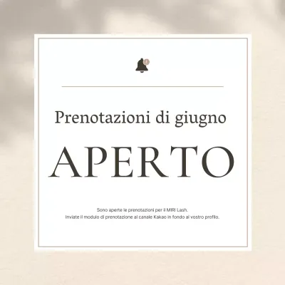 Promuovete semplici promemoria per gli appuntamenti di bellezza in marrone e beige.