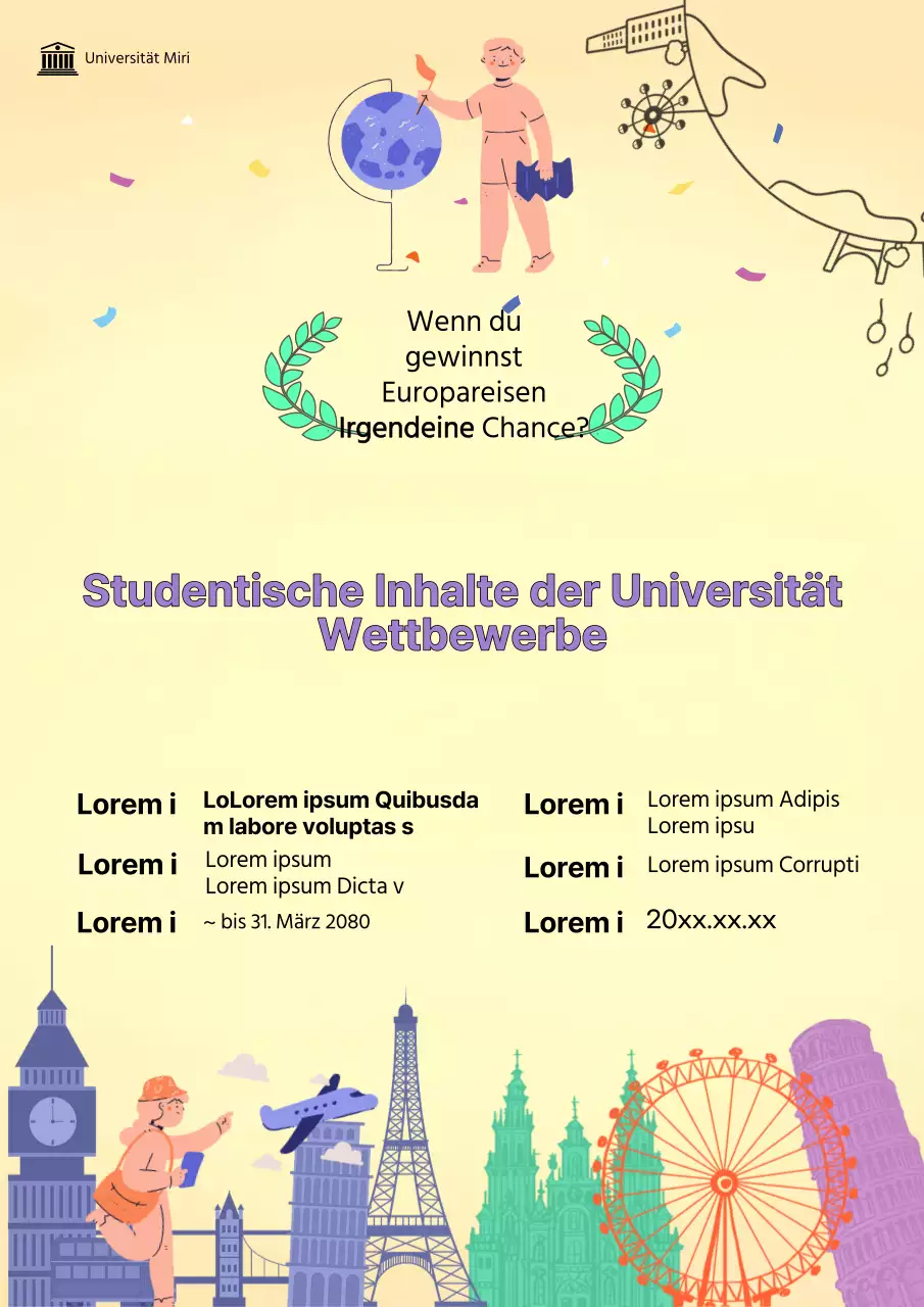 Förderung von Stellenausschreibungen für Hochschulstudenten, die im Ausland arbeiten möchten