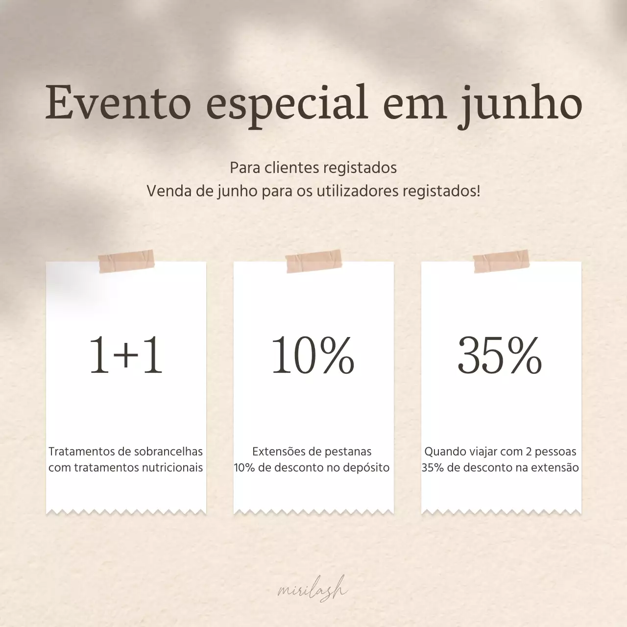 Beleza simples em castanho e bege Informações sobre o evento