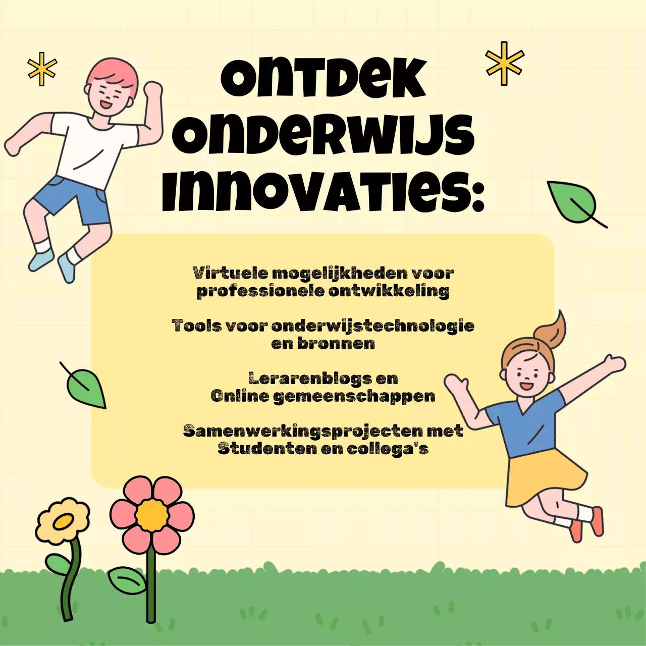 Earth Day-campagne van Yellow and Blue Modern School