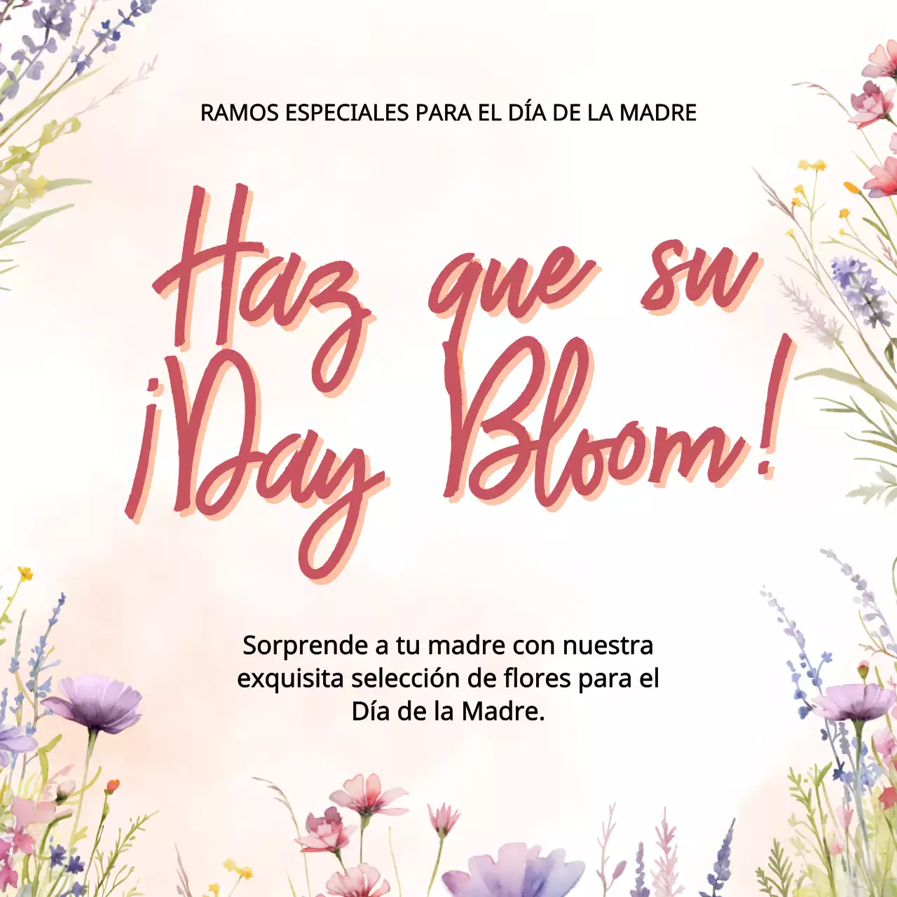 Promoción Marfil y Rojo Natural Día de la Madre