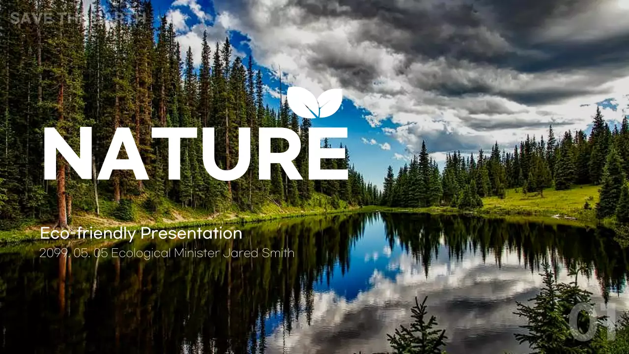 Green Rustic Nature Presentation