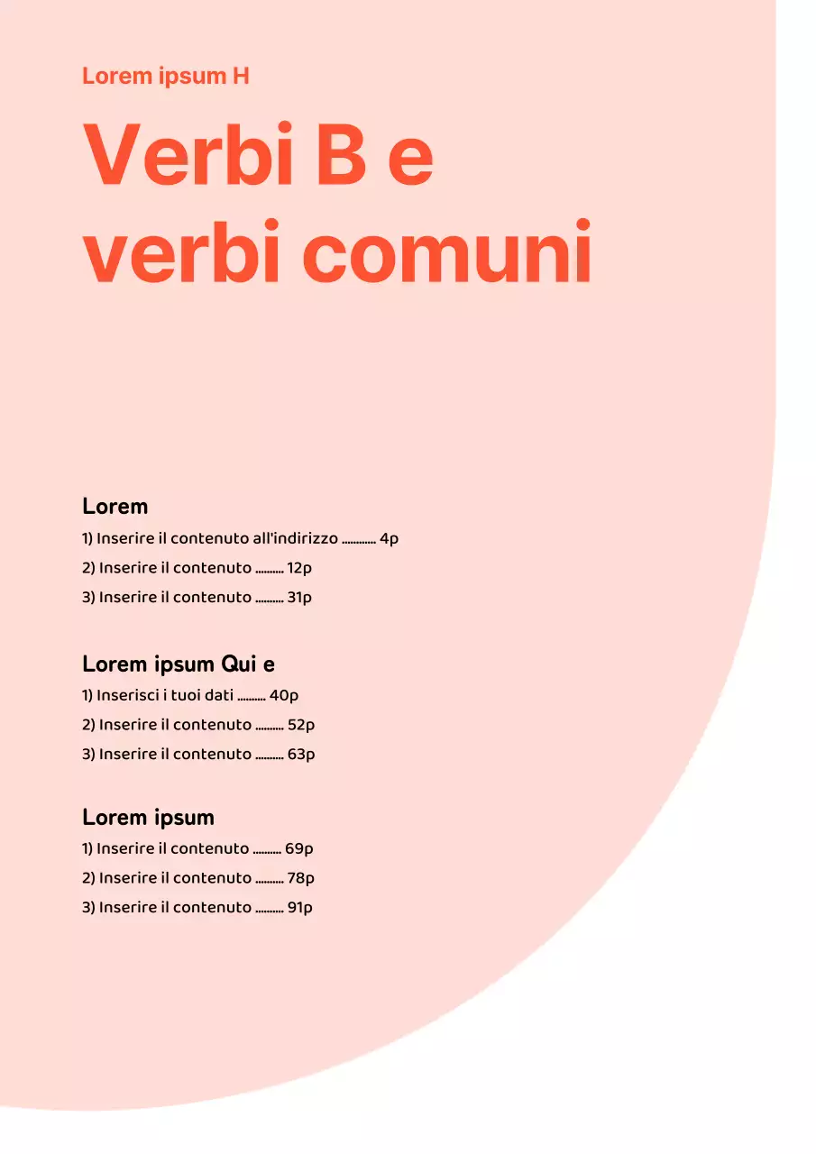 Quaderni di inglese di tendenza in arancione e bianco