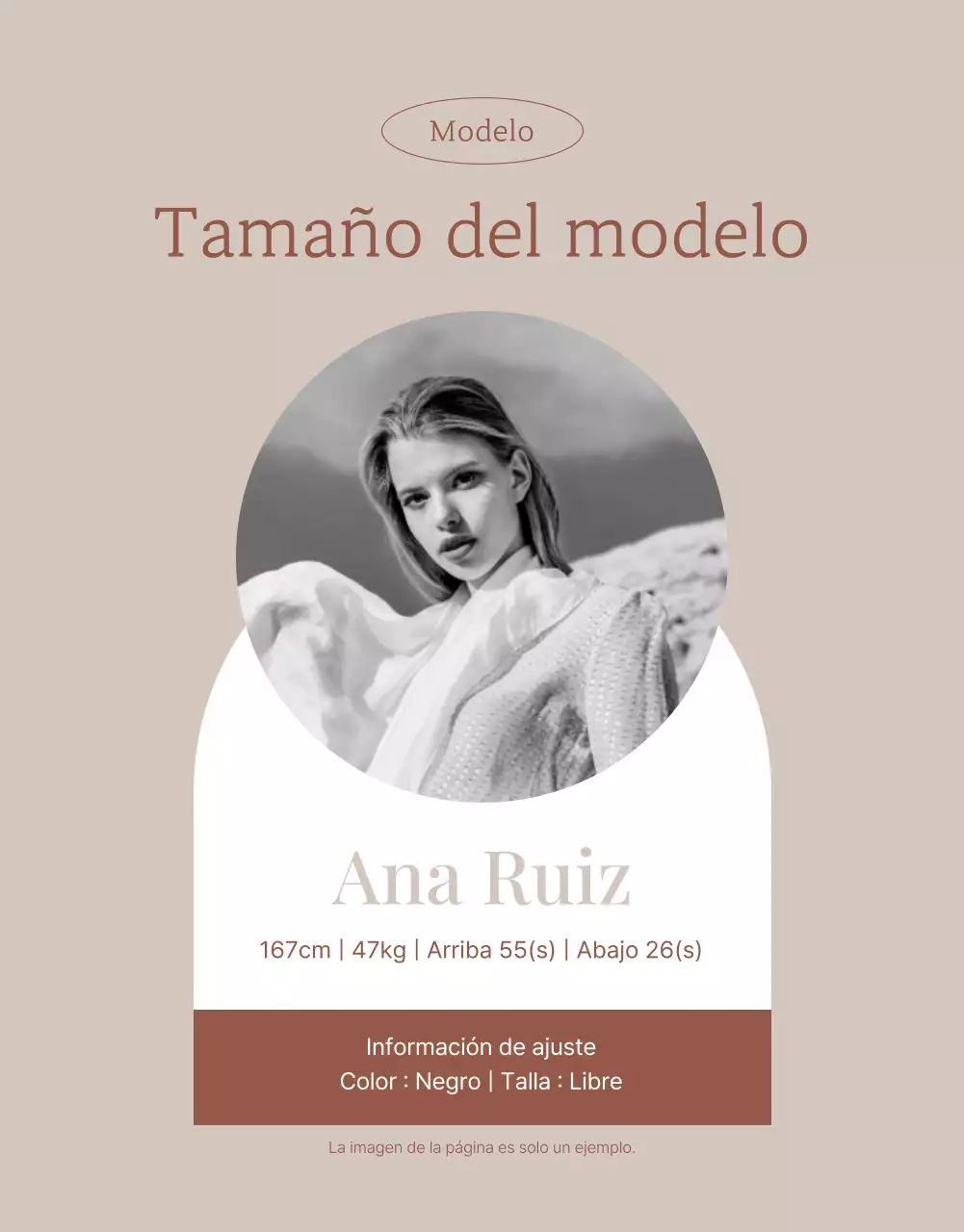 Promociona un moderno centro comercial de moda en rosa y marrón